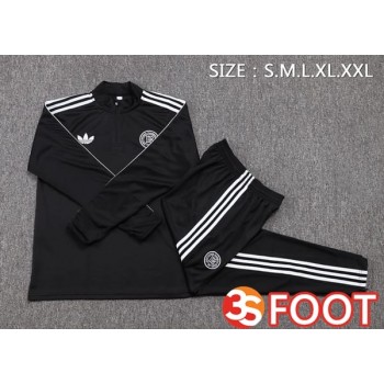 Ensemble Survetement De Foot Allemagne Noir 2025/2026