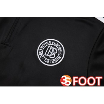 Ensemble Survetement De Foot Allemagne Noir 2025/2026