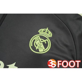 Ensemble Survetement De Foot Real Madrid Gris 2025/2026