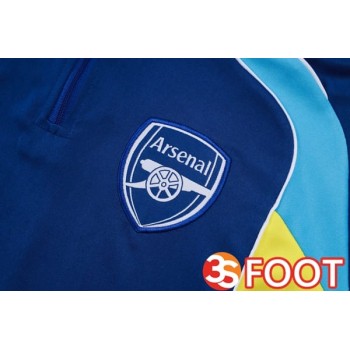 Ensemble Survetement De Foot Arsenal Bleu 2025/2026