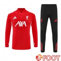 Ensemble Survetement De Foot FC Liverpool Rouge 2025/2026