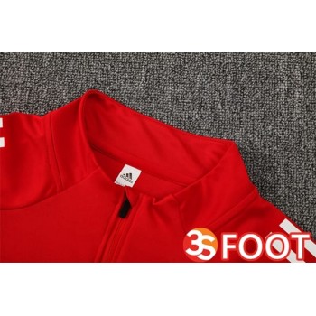 Ensemble Survetement De Foot FC Liverpool Rouge 2025/2026