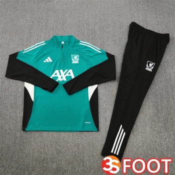 Ensemble Survetement De Foot FC Liverpool Vert 2025/2026