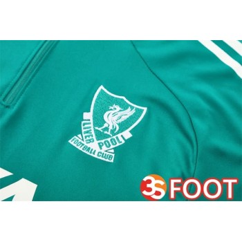 Ensemble Survetement De Foot FC Liverpool Vert 2025/2026