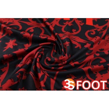 Ensemble Survetement De Foot FC Liverpool Noir Rouge 2025/2026