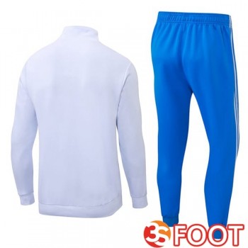 Ensemble Veste Survetement De Foot Real Madrid Blanc 2025/2026