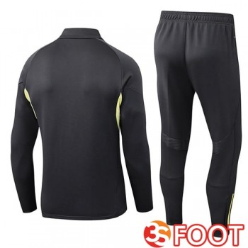 Ensemble Veste Survetement De Foot Real Madrid Gris 2025/2026