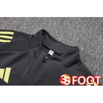 Ensemble Veste Survetement De Foot Real Madrid Gris 2025/2026