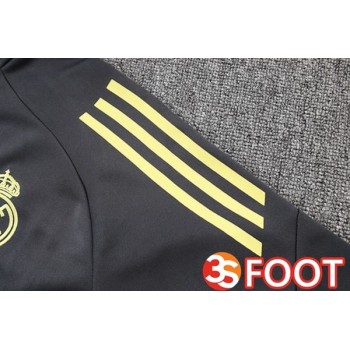 Ensemble Veste Survetement De Foot Real Madrid Gris 2025/2026