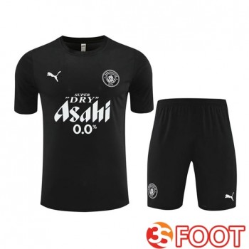 Ensemble Training T-Shirts Manchester United + Shorts Noir 2025/2026