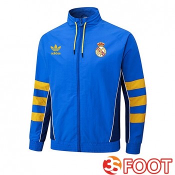 Veste Foot Real Madrid Bleu 2025/2026