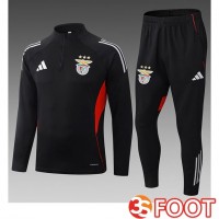 Ensemble Survetement De Foot S.L Benfica Enfant Noir 2025/2026