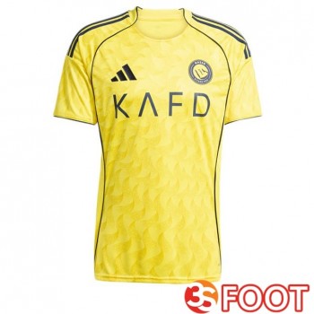 Maillot De Foot Al-Nassr FC Domicile Jaune 2025/2026