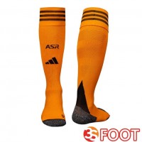 Chaussettes De Foot AS Roma Exterieur Jaune 2025/2026