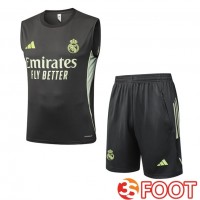 Gilet Foot Real Madrid + Shorts Vert 2025/2026