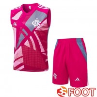 Gilet Foot Flamengo + Shorts Rose 2025/2026