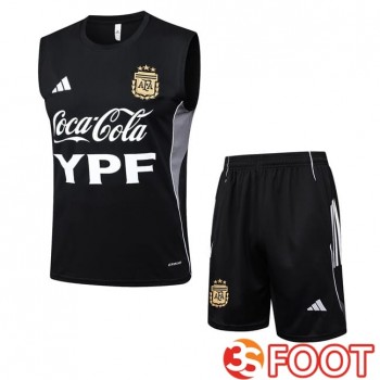 Gilet Foot Argentine + Shorts Noir 2025/2026