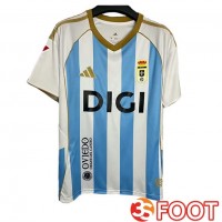 Maillot De Foot Real Oviedo Third Blanc Bleu 2025/2026