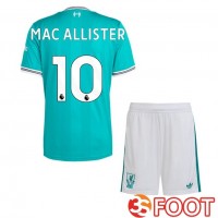 Maillot De Foot FC Liverpool (MAC ALLISTER 10) Enfant Third Vert 2025/2026