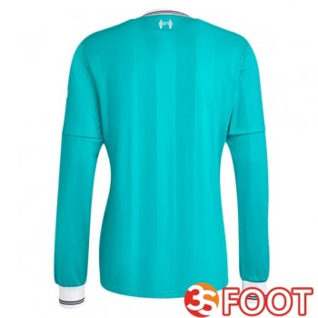 Maillot De Foot FC Liverpool Third Manche longue Vert 2025/2026