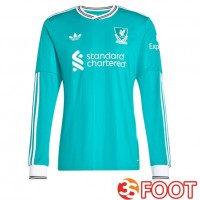 Maillot De Foot FC Liverpool Third Manche longue Vert 2025/2026
