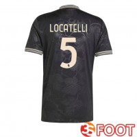 Maillot De Foot Juventus (LOCATELLI 5) Third Noir 2025/2026