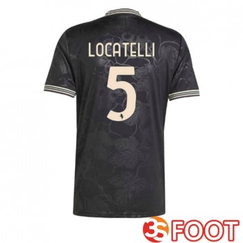 Maillot De Foot Juventus (LOCATELLI 5) Third Noir 2025/2026