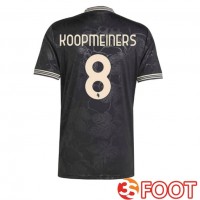 Maillot De Foot Juventus (KOOPMEINERS 8) Third Noir 2025/2026