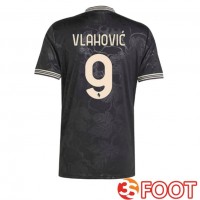 Maillot De Foot Juventus (VLAHOVIĆ 9) Third Noir 2025/2026