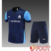 Ensemble Training Debardeur Marseille Enfant Bleu Royal 2025/2026 -02