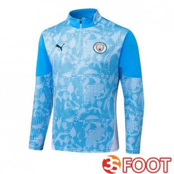 Training Sweatshirt Manchester City Bleu 2025/2026