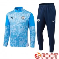 Ensemble Survetement De Foot Manchester City Bleu 2025/2026
