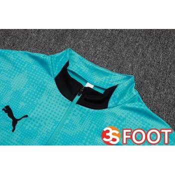 Ensemble Survetement De Foot Marseille OM Bleu 2025/2026