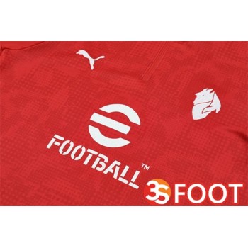 Ensemble Survetement De Foot AC Milan Rouge 2025/2026