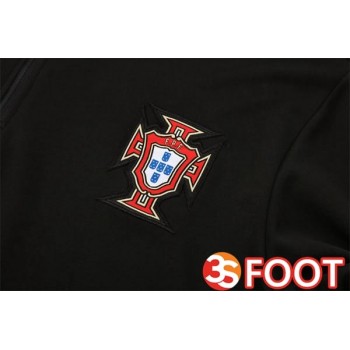 Ensemble Survetement De Foot Portugal Noir 2025/2026