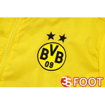 Survetement De Foot - Coupe Vent Dortmund BVB Jaune 2025/2026