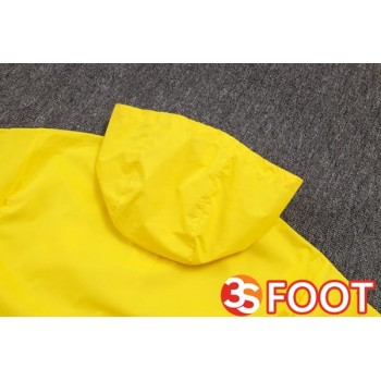 Survetement De Foot - Coupe Vent Dortmund BVB Jaune 2025/2026