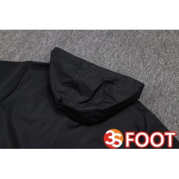 Survetement De Foot - Coupe Vent Dortmund BVB Noir 2025/2026