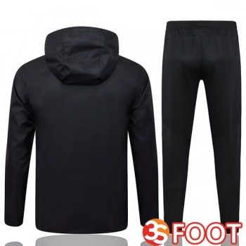 Survetement De Foot - Coupe Vent AC Milan Noir 2025/2026