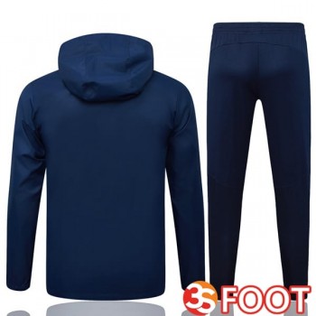 Survetement De Foot - Coupe Vent Marseille OM Bleu Royal 2025/2026