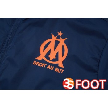 Survetement De Foot - Coupe Vent Marseille OM Bleu Royal 2025/2026
