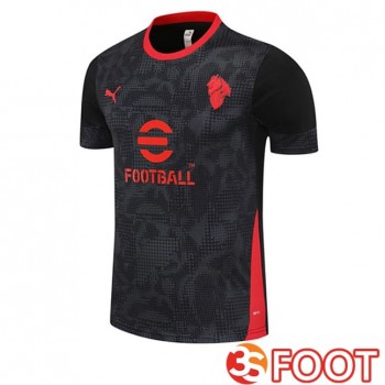 Training T-Shirts AC Milan Noir 2025/2026