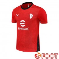 Training T-Shirts AC Milan Rouge 2025/2026