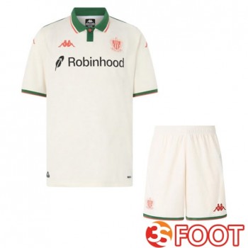 Maillot De Foot OGC Nice Enfant Exterieur Blanc 2025/2026