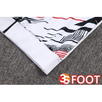 Ensemble Veste Survetement De Foot Sao Paulo FC Blanc 2025/2026
