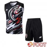 Gilet Foot Sao Paulo FC + Shorts Noir 2025/2026