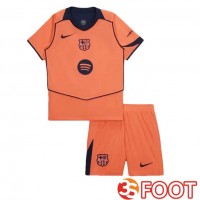 Maillot De Foot FC Barcelone Enfant Third Rouge 2025/2026