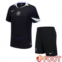 Maillot De Foot FC Chelsea Enfant Third Noir 2025/2026