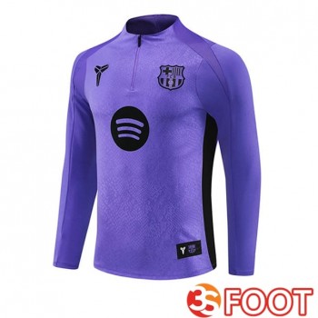Training Sweatshirt FC Barcelone Pourpre 2025/2026