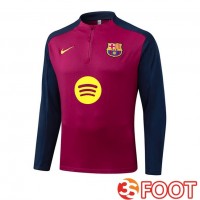 Training Sweatshirt FC Barcelone Rouge Bleu Royal 2025/2026